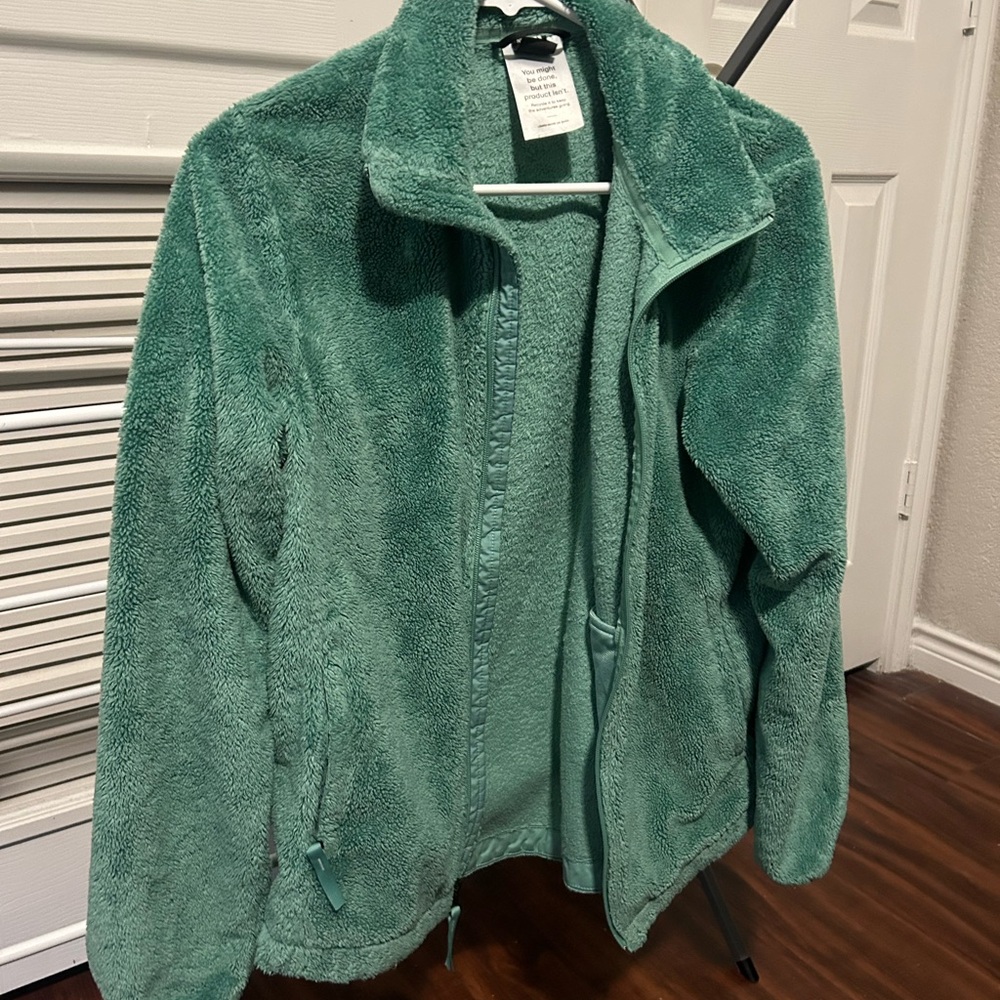 The North Face Women's Teal Teddy Jacket